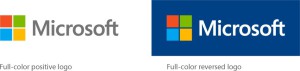 Microsoft logo officiel