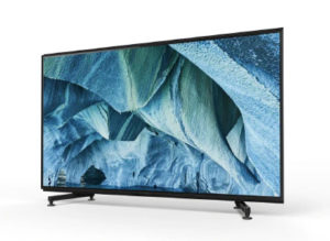 Un ecran 8K Sony Full Led ZG9 en technologie classique LED avec un rétroéclairage LED complet, d'où l'appellation Full LED
